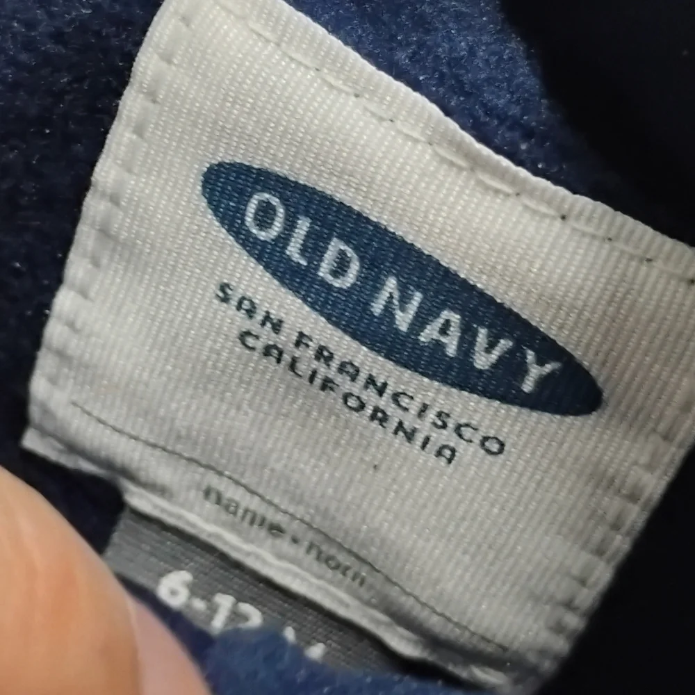 NWT Old Navy Baby Boys Puffer Full Zip Vest Sz 6-12 M
